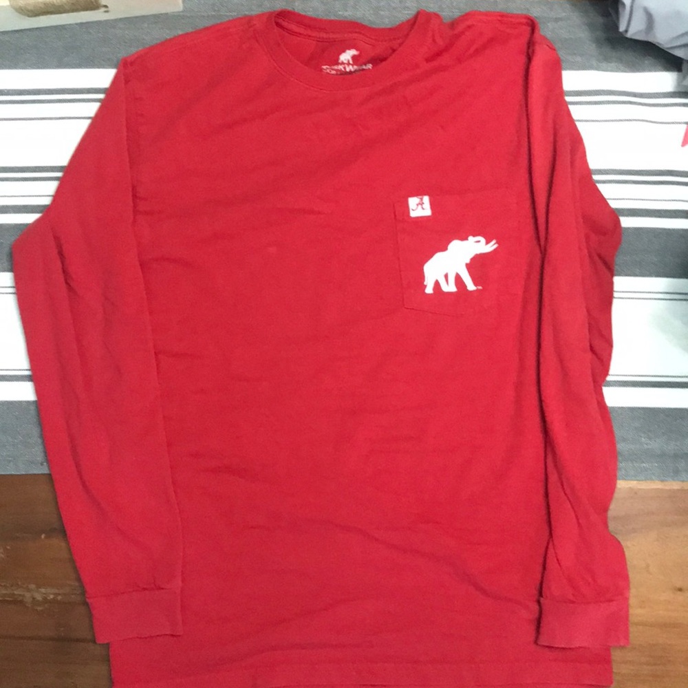 Adult Alabama tusk-wear long sleeve t-shirt.